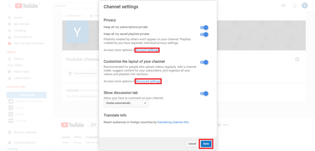 Create a youtube channel in Tamil 10 create a youtube channel in tamil