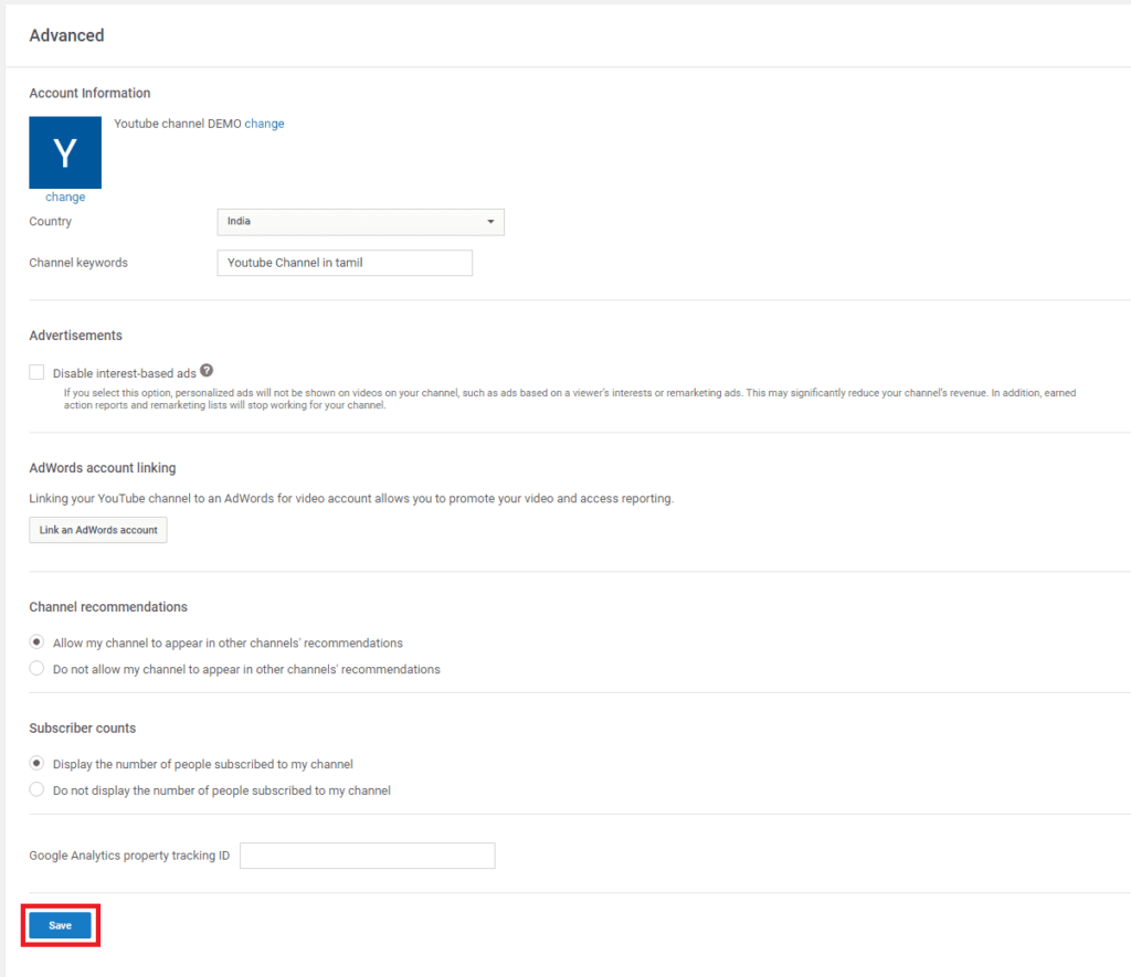 Create a youtube channel in Tamil 11 create a youtube channel in tamil