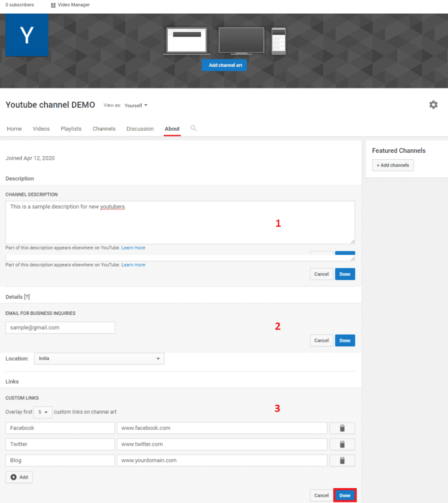 Create a youtube channel in Tamil 12 create a youtube channel in tamil