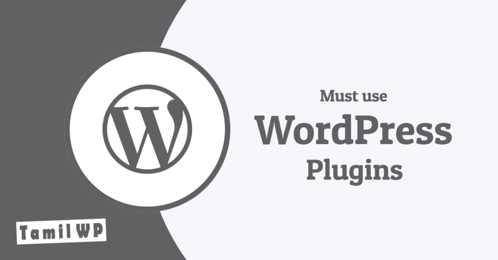 Wordpress plugins in tamil
