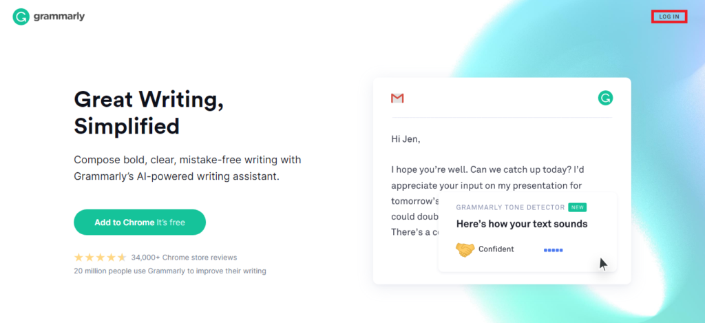 Install Grammarly to become a professional in English Writing 3