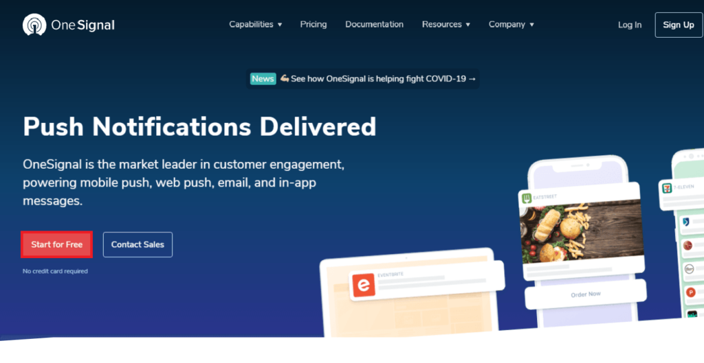 web push notifications