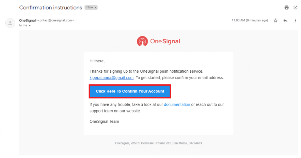 web push notifications