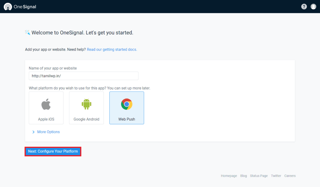web push notifications