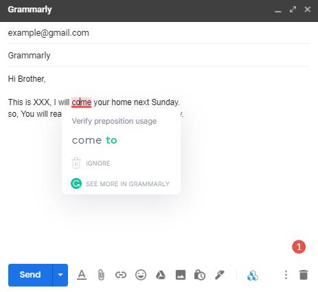 Install Grammarly to become a professional in English Writing 11