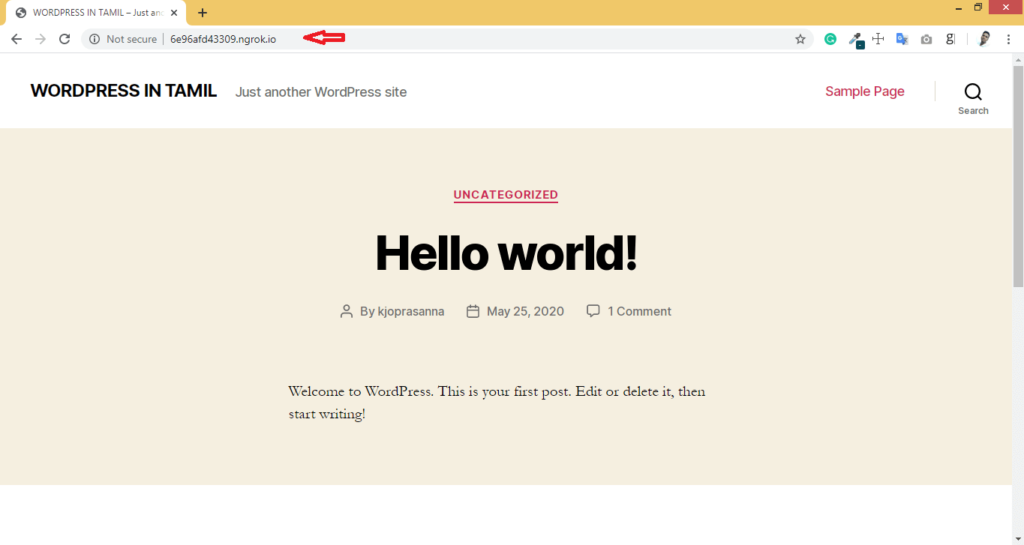 install wordpress on localhost